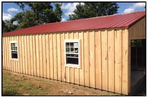 Red Roof Barndominium