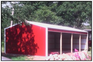 Country Wide Horse Barn Shelter