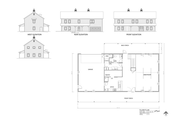 Custom Floor Plans and Elevations Country Wide Barns